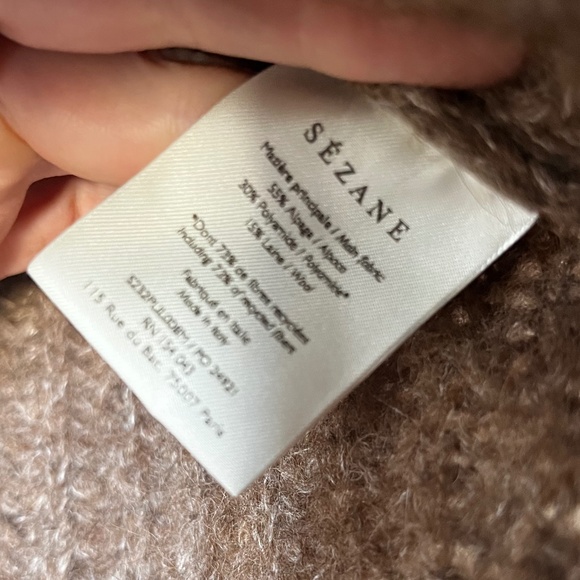 Sezane Chunky Knit Sweater - Picture 3 of 4